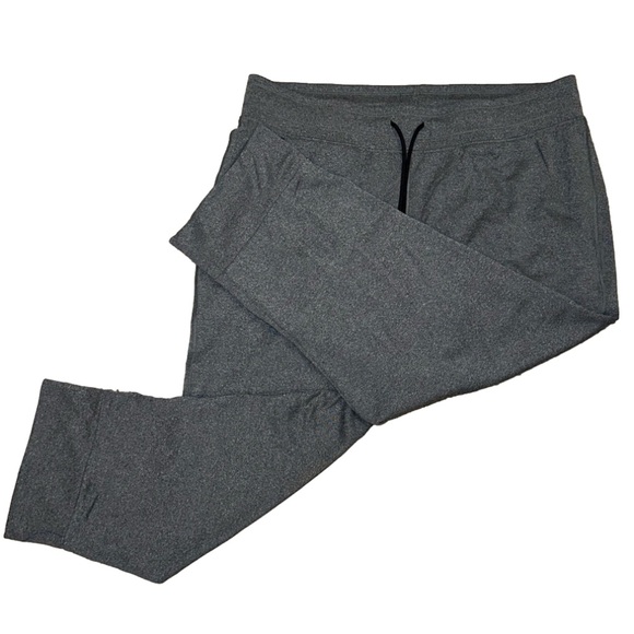 UNDER ARMOUR HeatGear Tech Capri 2.0 Loose Sweatpants size Large Dark Gray✨ - Picture 10 of 13